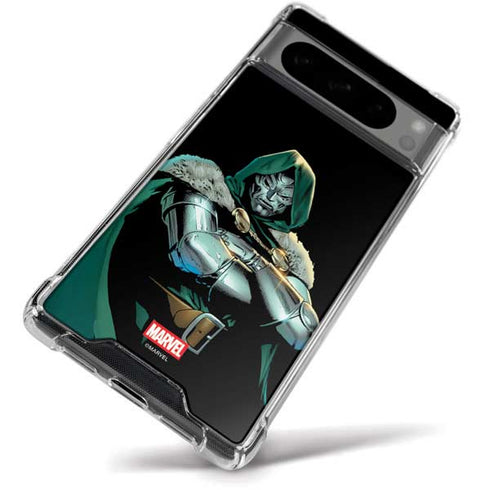 Marvel Dr. Doom Google Pixel 8 Pro Clear Case